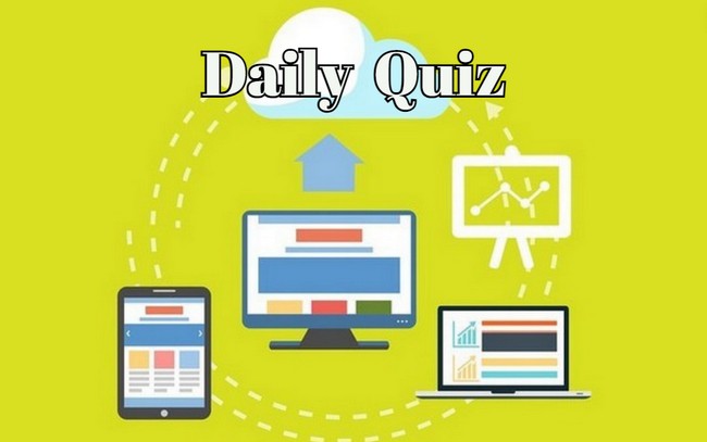 Daily Quiz: Answer most of the questions right and get the most points