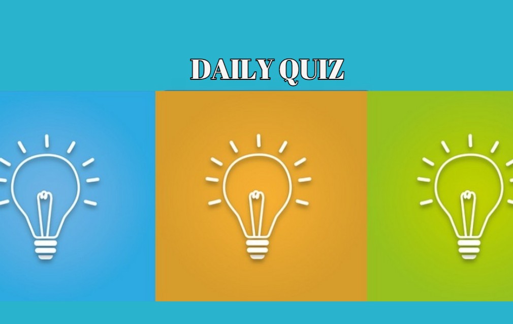 Daily Quiz: Score Lots of Points by Answering Right!