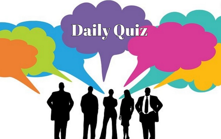 Daily Quiz: Answer most of the questions right and get the most points