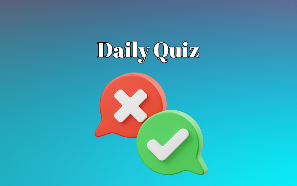 Daily Quiz: Earn Points, Prove Your Knowledge!