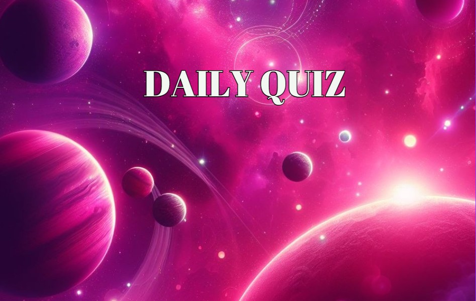 THE DAILY QUIZ CHALLENGE Can You Join the Elite 10% Who Score