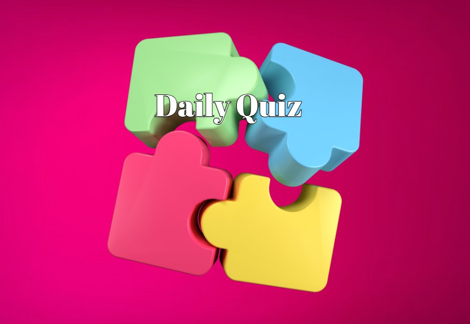Daily Quiz - Think you're a pro? Score at least 6/8 and make it official!