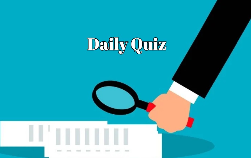 Quick Daily Quiz: Can You Score 7/8?