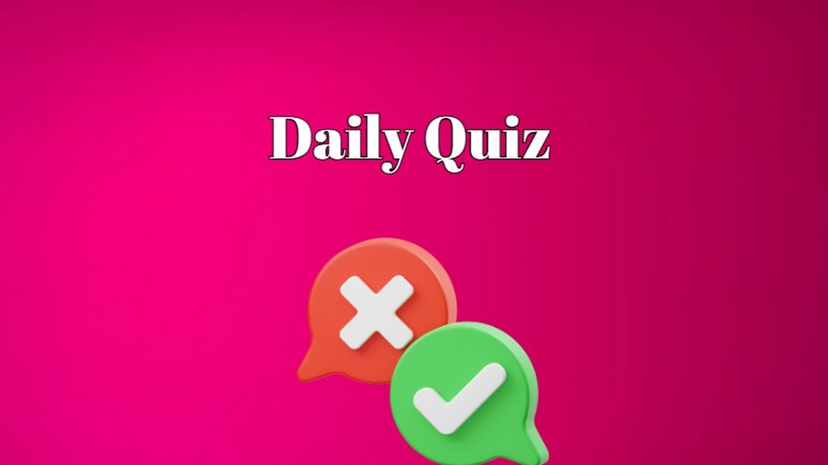 Daily Quiz - Answer 6 Out Of 8 Questions Correctly To Get The Most Points